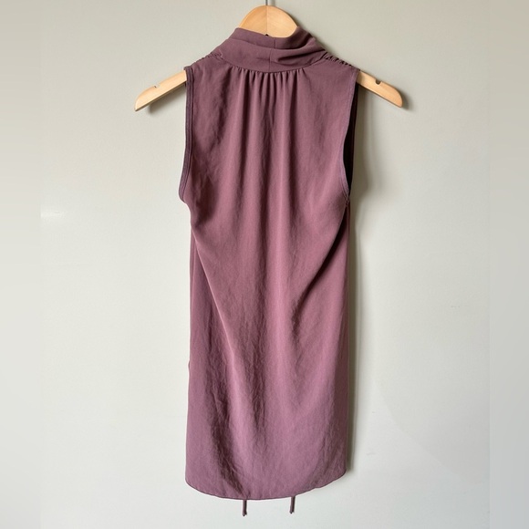 Wilfred Sabine Dusty Purple Wrap Style Sleeveless
Waist Tie Dress Size xxs - Picture 6 of 8